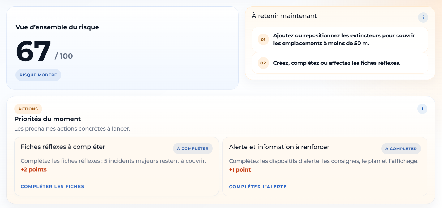 capture — indicateur d'état